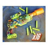 nerf sautuvai - Hasbro Nerf Zombie Driller šautuvas Žalia (Green) - 5 nuotrauka