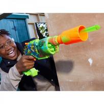 nerf sautuvai - Hasbro Nerf Zombie Driller šautuvas Žalia (Green) - 7 nuotrauka