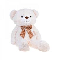 balta meska - Pliušinis žaislas meškiukas BEN, 110 cm, baltas (White) - 4 nuotrauka