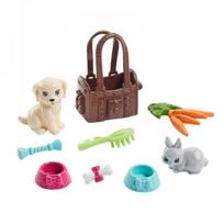 barbes priedai - Mattel Barbie Picnic Doll And Animals FPR48 - 6 nuotrauka