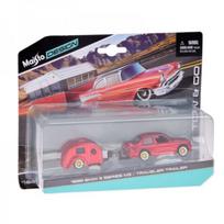 bmw masinele - Maisto Design BMW M3 1988, raudona (Red) - 2 nuotrauka