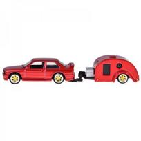 bmw masinele - Maisto Design BMW M3 1988, raudona (Red) - 3 nuotrauka