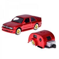bmw masinele - Maisto Design BMW M3 1988, raudona (Red) - 4 nuotrauka
