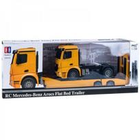 automobilio pultelis - Double E RC automobilių vilkikas Mercedes Benz Arocs RC0297 Geltona (Yellow) - 3 nuotrauka