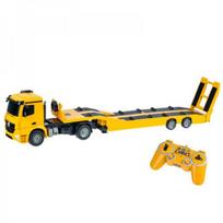 automobilio pultelis - Double E RC automobilių vilkikas Mercedes Benz Arocs RC0297 Geltona (Yellow) - 12 nuotrauka