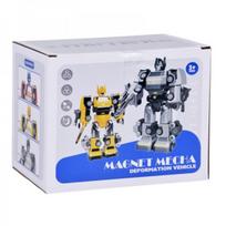 zaislai transformeris - Magnetinis transformeris robotas Mecha ZA6009, geltona (Yellow) - 2 nuotrauka