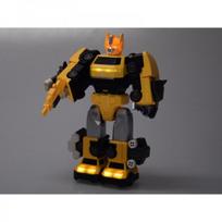 zaislai transformeris - Magnetinis transformeris robotas Mecha ZA6009, geltona (Yellow) - 3 nuotrauka