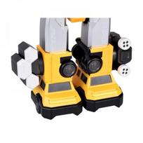 zaislai transformeris - Magnetinis transformeris robotas Mecha ZA6009, geltona (Yellow) - 6 nuotrauka