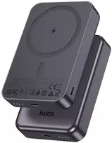 hoco power bank - Hoco J160A, 10000mAh, 20W, MagSafe, juodas (black) - 1 nuotrauka