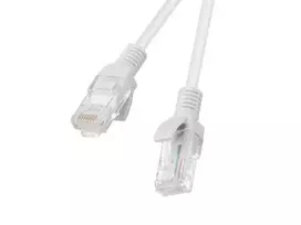 kabelis cat6 1m - Laidas Lanberg PCU6-20CC Cat.6 Patchcord 10-Pack 1m Gray - 2 nuotrauka
