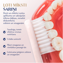 royal denta -  ROYAL DENTA dantų šepetėlis SILVER SUPER SOFT, 1 vnt. - 3 nuotrauka