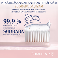 royal denta -  ROYAL DENTA dantų šepetėlis SILVER SUPER SOFT, 1 vnt. - 4 nuotrauka