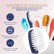 royal denta -  ROYAL DENTA dantų šepetėlis SILVER SUPER SOFT, 1 vnt. - 5 nuotrauka