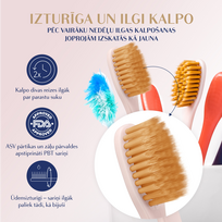 royal denta -  ROYAL DENTA dantų šepetėlis GOLD SUPER SOFT, 1 vnt. - 2 nuotrauka