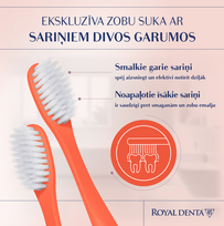 royal denta - ROYAL DENTA minkštas dantų šepetukas SILVER SOFT, 1 vnt. - 3 nuotrauka