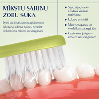 royal denta - ROYAL DENTA minkštas dantų šepetukas SILVER SOFT, 1 vnt. - 4 nuotrauka
