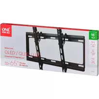 smart televizorius 32 - ONE For ALL Tilting TV Wall Mount WM2421  32-65 ", Black - 2 nuotrauka