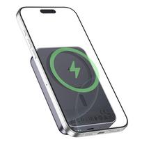 hoco power bank - Hoco J160A, 10000mAh, 20W, MagSafe, juodas (black) - 6 nuotrauka