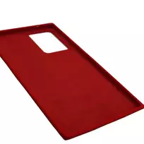 samsung galaxy note 20 - Evelatus Samsung Galaxy Note 20 Ultra Premium Soft Touch Silicone Case - Raudonas (Red) - 2 nuotrauka