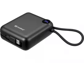 powerbank 20w - Sandberg Powerbank 10000 PD20W Connect, 10000 mAh, juodas - 4 nuotrauka