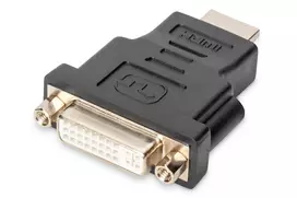 hdmi plug - Assmann Standard Adapter HDMI A/DVI-I Black - 5 nuotrauka
