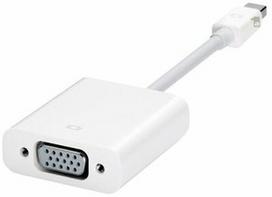 vga kabelis - Apple MB572Z/B Mini DisplayPort to VGA - 1 nuotrauka