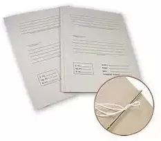 300 g m2 a4 - Archyvinis aplankas SMLT, A4 ECO, su raišteliais BYLA, 300 g, 4 cm - 2 nuotrauka