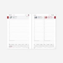 darbo kalendorius 2026 - Darbo knyga-kalendorius 2023 m. A5 baltos sp. - 2 nuotrauka