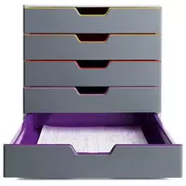 dokumentu stoves - Stovas dokumentams su stalčiais DURABLE VARICOLOR® - 8 nuotrauka