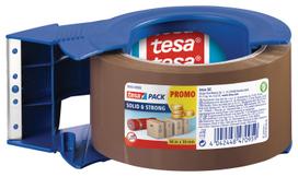 tesa lipni juosta - Tyli pakavimo juosta TESA PACK Solid and Strong, 50mm x 66m, ruda, su dėklu - 2 nuotrauka