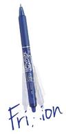 pilot frixion ball - Trinamasis rašiklis Pilot Frixion, Mėlynas (Blue) - 2 nuotrauka