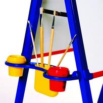 magnetine lenta su stovu - Dvipusė magnetinė lenta su stovu BI-OFFICE MOKSLININĖ 62x80, 110 cm aukštis - 3 nuotrauka