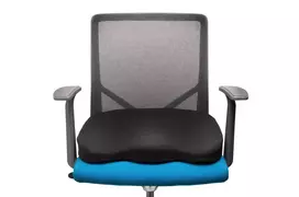 sedynes pagalve - KENSINGTON Ergo Memory Foam Seat Cushion, NOAKENK55805WW - 9 nuotrauka