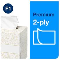 serveteles nosinaites - TORK Premium F1 veido servetėlės, 2 sl., 100 vnt., balta (White) - 4 nuotrauka