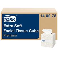 serveteles nosinaites - TORK Premium F1 veido servetėlės, 2 sl., 100 vnt., balta (White) - 6 nuotrauka
