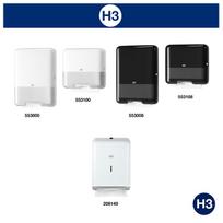 serveteles rankoms - Rankų valymo servetėlės TORK Soft Singlefold H3, 290143, 2 sl., 250 serv., 23 x 22,6 cm, balta sp. - 3 nuotrauka