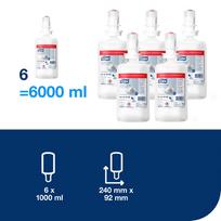 muilas skystas putos -  TORK S4 Antimicrobial, 1l, 520800 - 6 nuotrauka