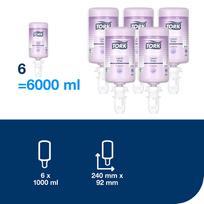 tork muilas - Skystas muilas Tork Premium Luxury Soft S4,1000ml - 5 nuotrauka