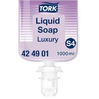 tork muilas - Skystas muilas Tork Premium Luxury Soft S4,1000ml - 6 nuotrauka