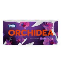 grite tualetinis popierius - Tualetinis popierius Grite Orchidea Gold Toilet Paper 21.25m 8pcs White - 2 nuotrauka
