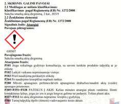 muilas - Higėja antibakterinis muilas Pro SMD-11, 0.5 l - 2 nuotrauka