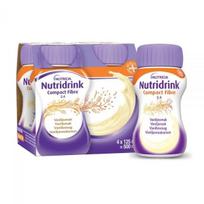 NUTRICIA NUTRIDRINK gėrimas COMPACT FIBRE, vanilės skonio, 4 vnt., 125 ml