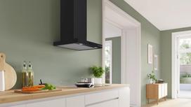 gartraukiai 60 cm juodas - Bosch DWB65CC60 Gartraukis, sieninis, 59.8 cm, 594 m³/h, B klasė, LED, matinė juoda (Matte black), mechaninis - 3 nuotrauka