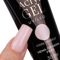 Polygelis Molly Nails Pink Sparkle, 30 ml