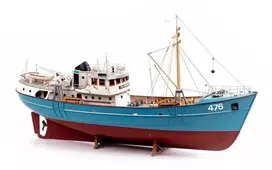 Billing Boats Nordkap medinis tralerio laivo modelis, surenkamas laivų maketas
