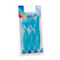 saukstai sakutes peiliai - Stalo įrankių rinkinys Canpol 31/418 Blue - 2 nuotrauka