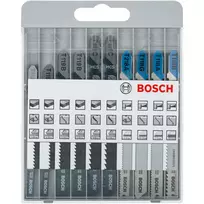 siaurapjuklis bosch - Pjūklelių komplektas Bosch 2607010630; 10 vnt. - 2 nuotrauka