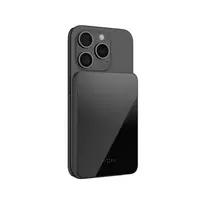 5000 mah power bank - Fixed MagZen 5 Crystal Qi2, 5000mAh, 20W, juodas (black) - 2 nuotrauka