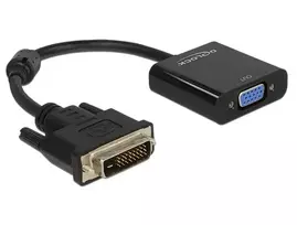 adapteriai vga - Delock DVI-D To VGA Adapter - 2 nuotrauka