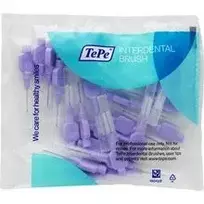 TePe Extra Soft tarpdančių šepetėliai, violetiniai, 1,1 mm, 25 vnt.